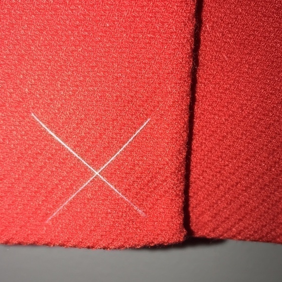 LOFT 🍅 Tomato Red Skirt Size 6​​​​ NWT - Picture 4 of 9